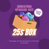 25$ Education Sponsor Box